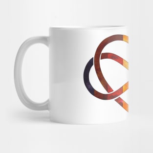 Polyamory Heart - Rainbow Pride Mug